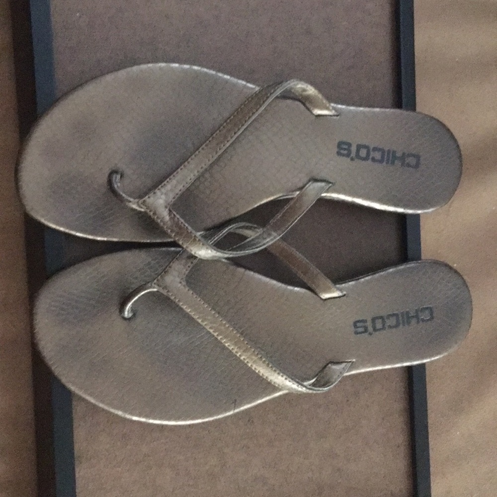 Chico’s Bronze Sandal